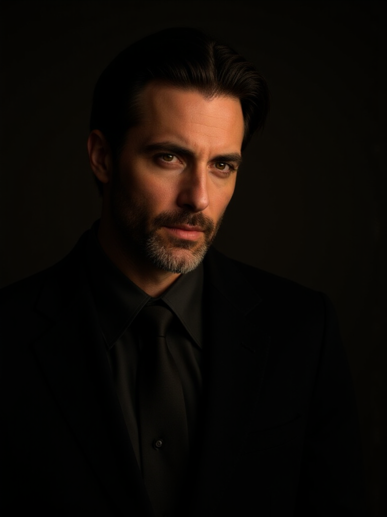 Andreas Szakacs Swedish American actor and producer portrait